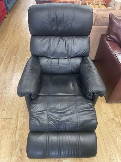 Black Leather Recliner