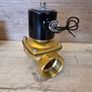 2W-50 Brass 2inch Electric 24v Solenoid Valve Image 2