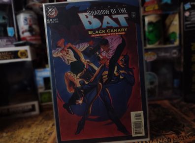 Batman ! Shadow of The Bat ! Issue #36 ! Black Canary Appearance ! by Alan Grant ! 1995 ! DC Comics !