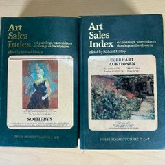 2 x 1984-85 Art Sales Index Books | Edited by Richard Hislop | Reference Set