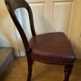 Pair of Antique Victorian Mahogany Balloon Back Chairs Image 5