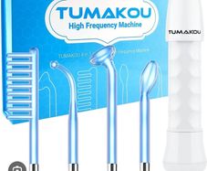 TUMAKOU High Frequency Facial Skin Tightening Wand Machine (4-in-1 Set)