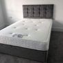 New Stylish SINGLE ,Double, King And Superking Sizes Divan Beds Instock. Tufted Memory Foam Mattresses And Optional Drawers Available Image 5