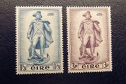 Ireland 1956 Stamp Pair.MNH.Commodore John Barry.Founder of US Navy.