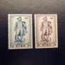 Ireland 1956 Stamp Pair.MNH.Commodore John Barry.Founder of US Navy. Image 3