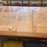 PRICE DROP Solid pine dining table with 8 chairs (6 single 2 carver) Image 3