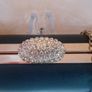 Made in Italy Green Clutch Bag. Image 3