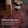 240x330cm, 75% Recycled Cotton, Short Pile, Non-Slip Backing, Non-Shedding, Suitable for Bedroom, Kitchen, Hallway, Office, Large, Aesthetic Crimson Red Image 3