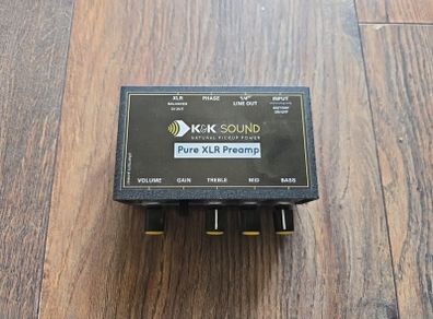 K&K pure xlr preamp