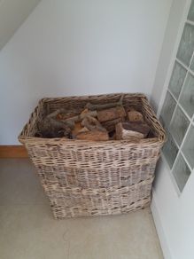 vintage laundry basket