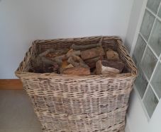 vintage laundry basket
