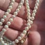 9k Gold Freshwater Pearl Necklace Image 9