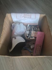 Gel Nails Kit with lamp and lots of stuff