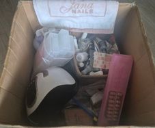 Gel Nails Kit with lamp and lots of stuff
