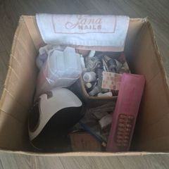 Gel Nails Kit with lamp and lots of stuff