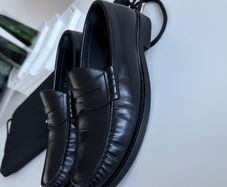 Celine - Luco Loafer In Polished Bullskin