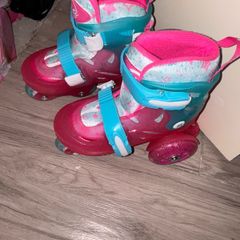 Pink Glitter Roller Blades