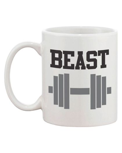 Beauty and the Beast Matching His and Hers Couple Coffee Mugs