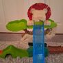 Blaze Cars x4 With Fun Track/Ramps Image 3