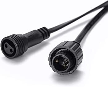9.8Ft Waterproof Extension Lead G40/S14 Outdoor String Lights, IP65 Water Resistance UK Plug Extension Cable for Outdoor String Light (FREE SHIPPING)