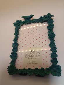 Teal photoframe
