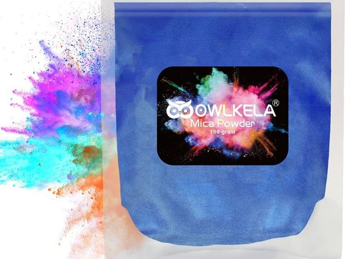 Glitter Mica Powder - Pigment Cosmetic Epoxy Resin Dye for Soap/Candle Making, Epoxy Resin Art, Acrylic Nail Paint, Bath Bombs, Fine Arts, Lip Gloss MULTIPLE COLOURS AVAILABLE (FREE POSTAGE)