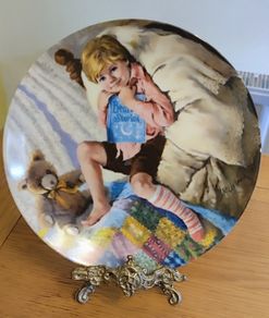 Decorating plate "Diddle Diddle Dumpling"