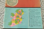 Vintage Ireland Road Atlas