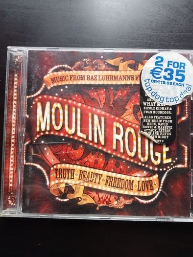 Moulin Rouge Soundtrack OST CD