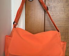 Peach bag