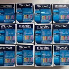 Bundle of Microlet Coloured Lancets
