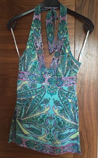 Oasis halter neck top size 8