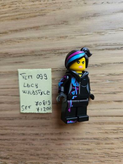 lego tlm099 lucy wyldstyle, set 70819, 71200