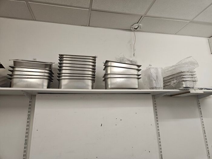 Ice cream/gelato pans and lids