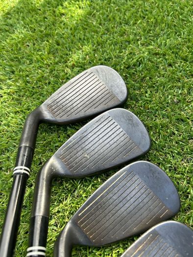Full set of golf clubs