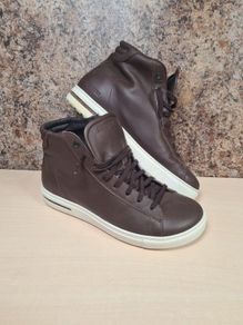 Birkenstock Bend Mid Casual Brown Leather Trainers Boot Runners Size Uk 7 Eu 41 Mens Womens Unisex