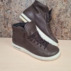 Birkenstock Bend Mid Casual Brown Leather Trainers Boot Runners Size Uk 7 Eu 41 Mens Womens Unisex