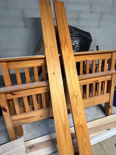 Double bed frame