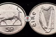 [#2056..] - Ireland 2000 | Irish 5 Pence | Bull | KM.28 | UNC