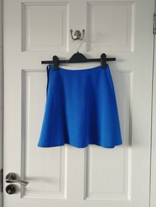 Vintage 1970's Blue Mini Skirt