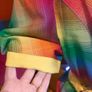 Vintage rainbow plaid blazer Image 4