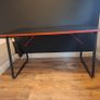 IKEA Gaming Desk Black & Red Image 2