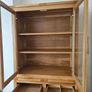 Solid oak display cabinet/ dresser Image 4