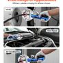 Hydraulic Hose Crimper, Hydra-Krimp AC Hose Crimper Kit with 7 Dies Snap-On, Integral Manual Hydraulic A/C Hoses Crimping Tool for Automotive & Air Conditioning Repair - with Carrying Case Image 6