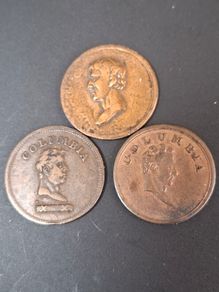 Farthing coins