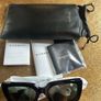Givenchy Pearl Encrusted Oversized Glasses , NWT Image 2