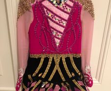 Irish dancing dress