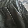 GIORGIO MOBIANI Black Leather Skirt With Pockets Image 2
