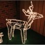 Indoor/Outdoor Light Rope Reindeer Family Large Stag, Doe And Baby With Warm White Lights Image 5