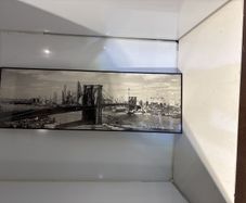 print The Brooklyn bridge framed print